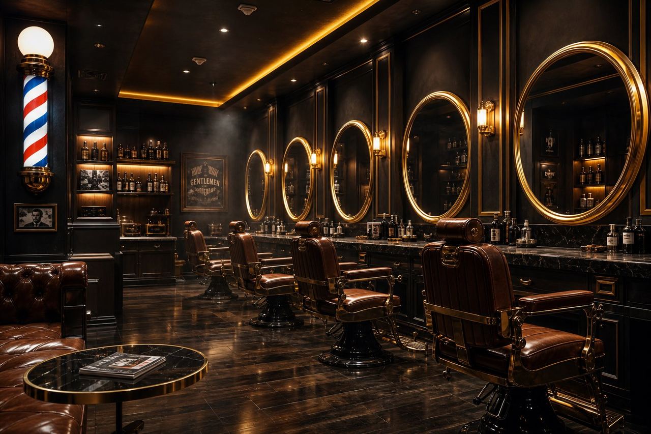 Members mailing ads worldwide on Barber Shop Ads Mailer